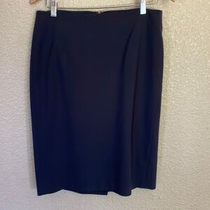 Theory nave blue pencil skirt
